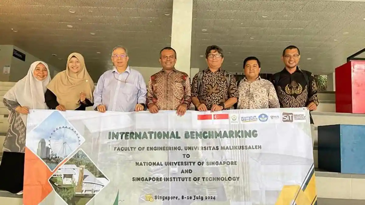 Fakultas Teknik Unimal Lakukan International Benchmarking Ke Dua Universitas Terkemuka Di Singapura