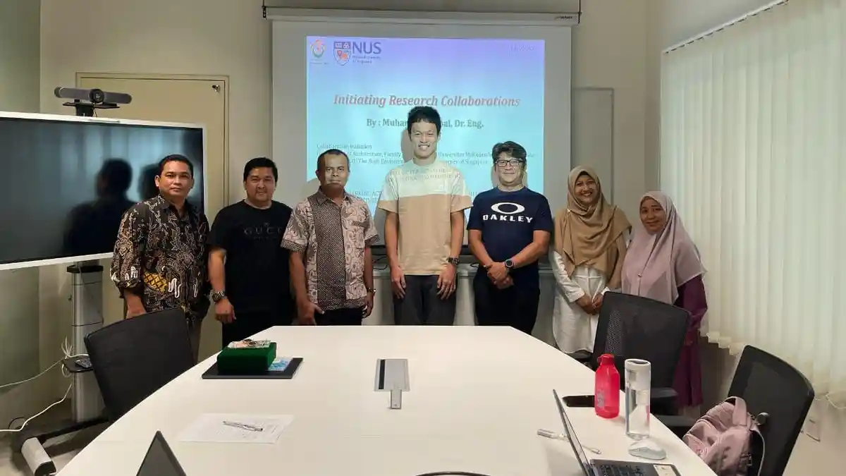 Fakultas Teknik Unimal Inisiasi Kolaborasi Penelitian dengan Dua Universitas di Singapura