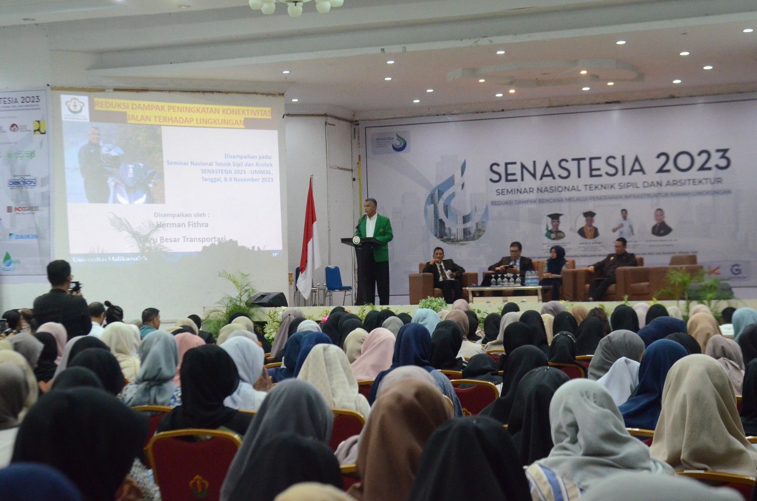 Jurusan Teknik Sipil Unimal Gelar Seminar Nasional SENASTESIA 2023, Bahas Infrastruktur Ramah Lingkungan untuk Reduksi Bencana