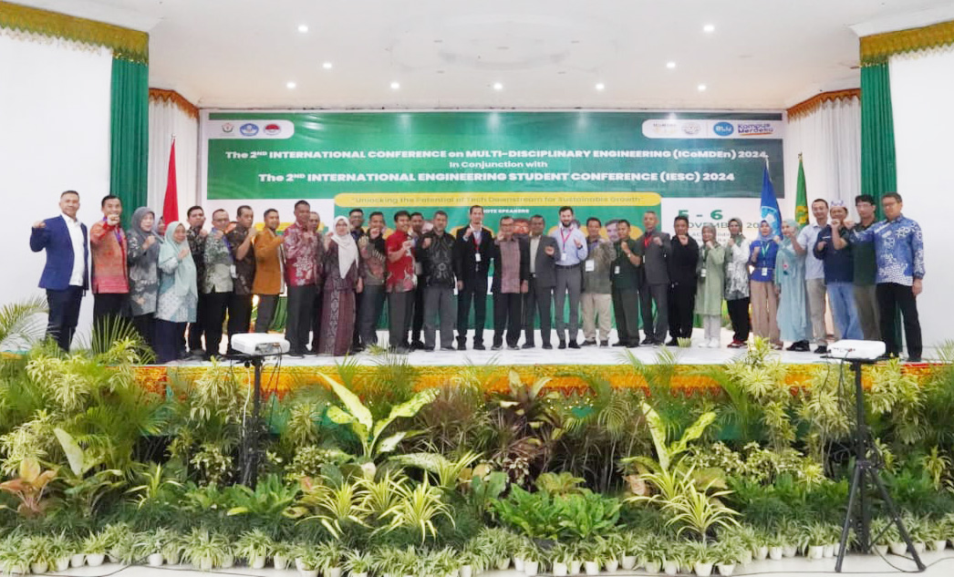 Fakultas Teknik Unimal Gelar ICoMdEn dan IESC 2024, Hadirkan Pakar dari Lima Negara