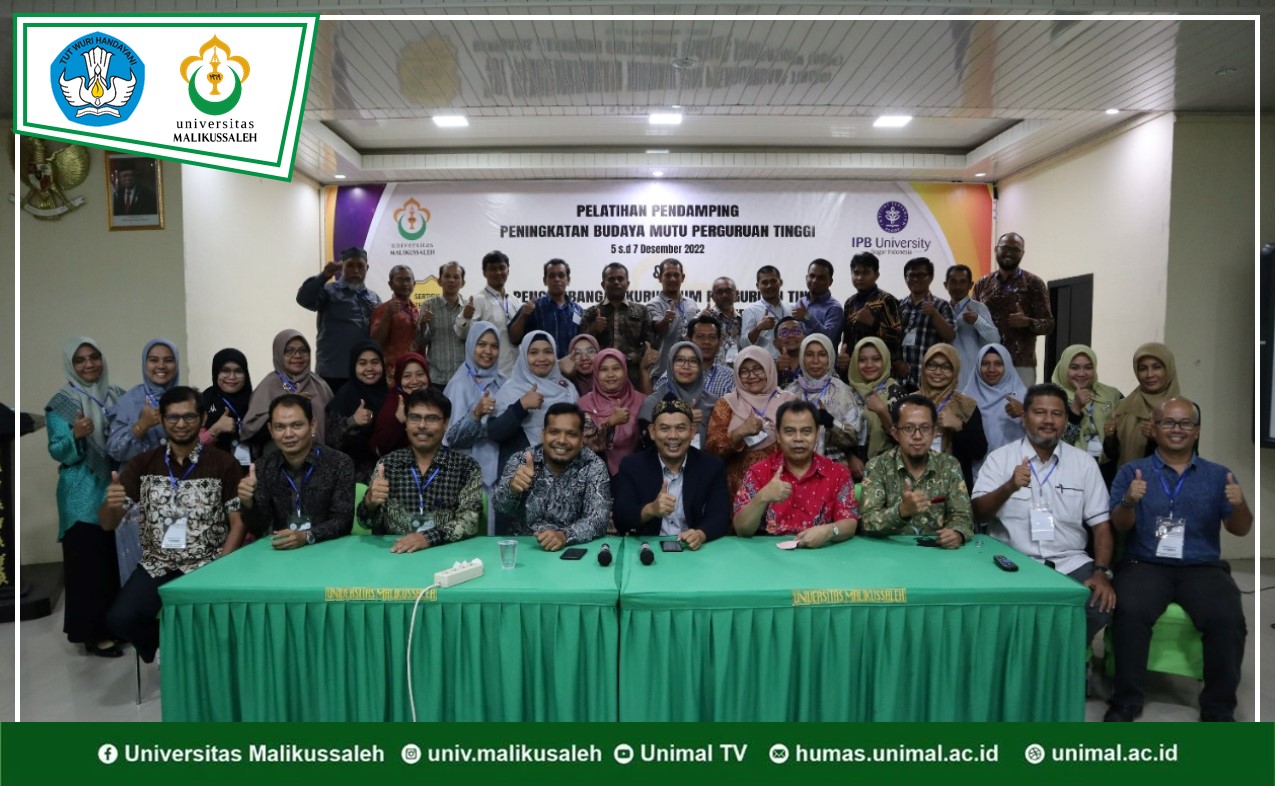 Dosen Magister Teknik Sipil Unimal Ikuti Pelatihan dan Sertifikasi Internasional Kurikulum Berbasis OBE